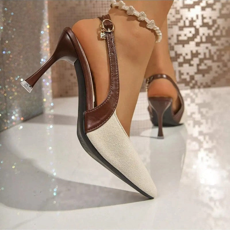 Mirena Slingback Stiletto Pointed Heels