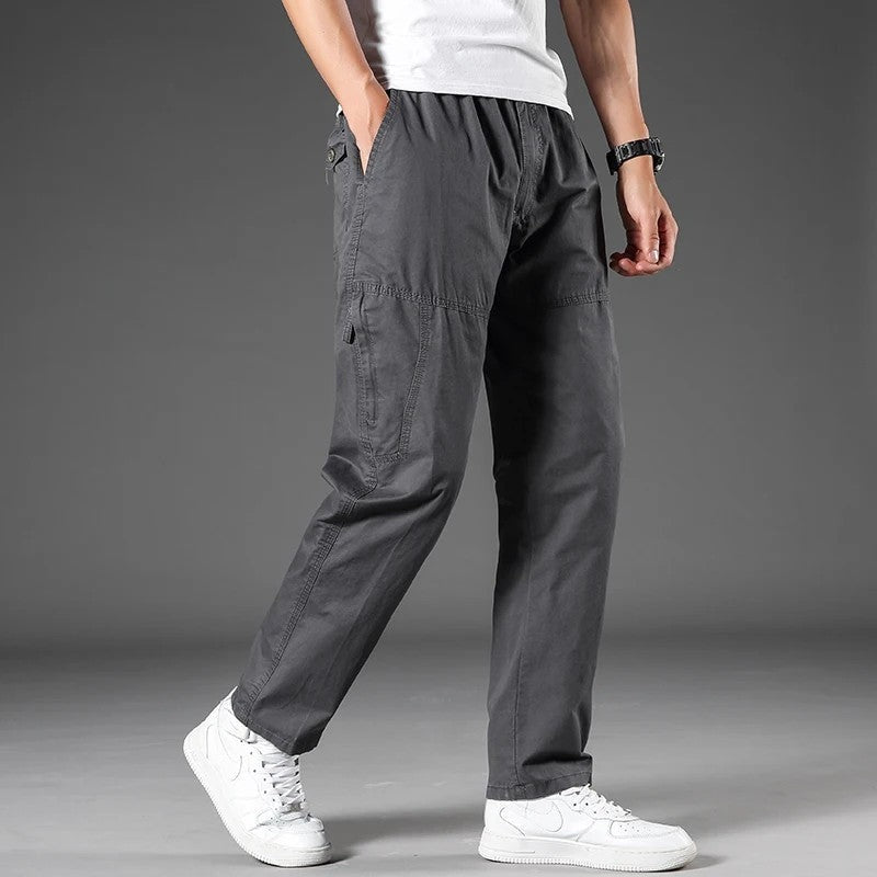 Norec Relaxed Straight-Leg Cotton Pants