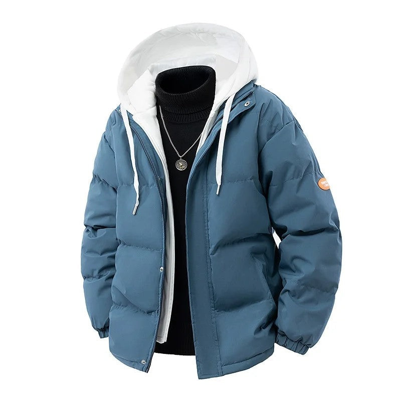 Oravin Relaxed Hooded Puffer Jacket