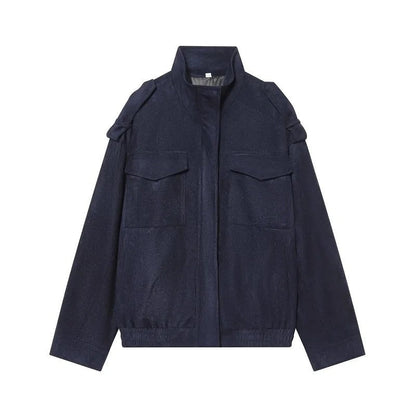 Orla Relaxed Utility Bomber Jacket