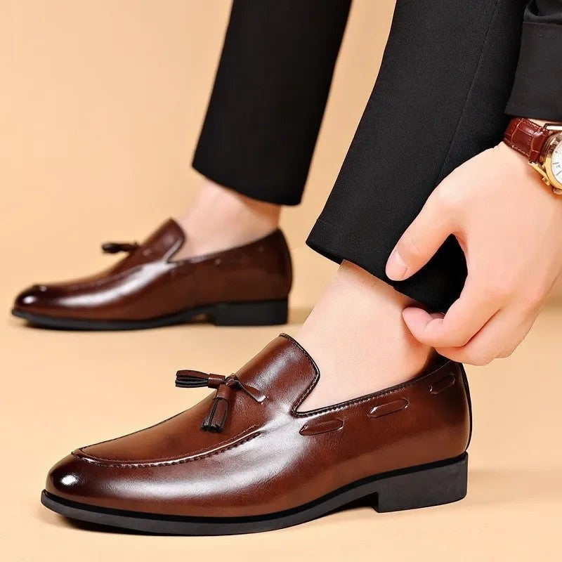 Orvello Tassel Slip-On Dress Loafers