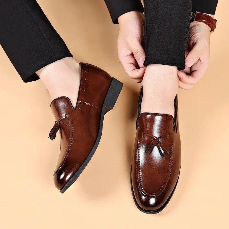 Orvello Tassel Slip-On Dress Loafers