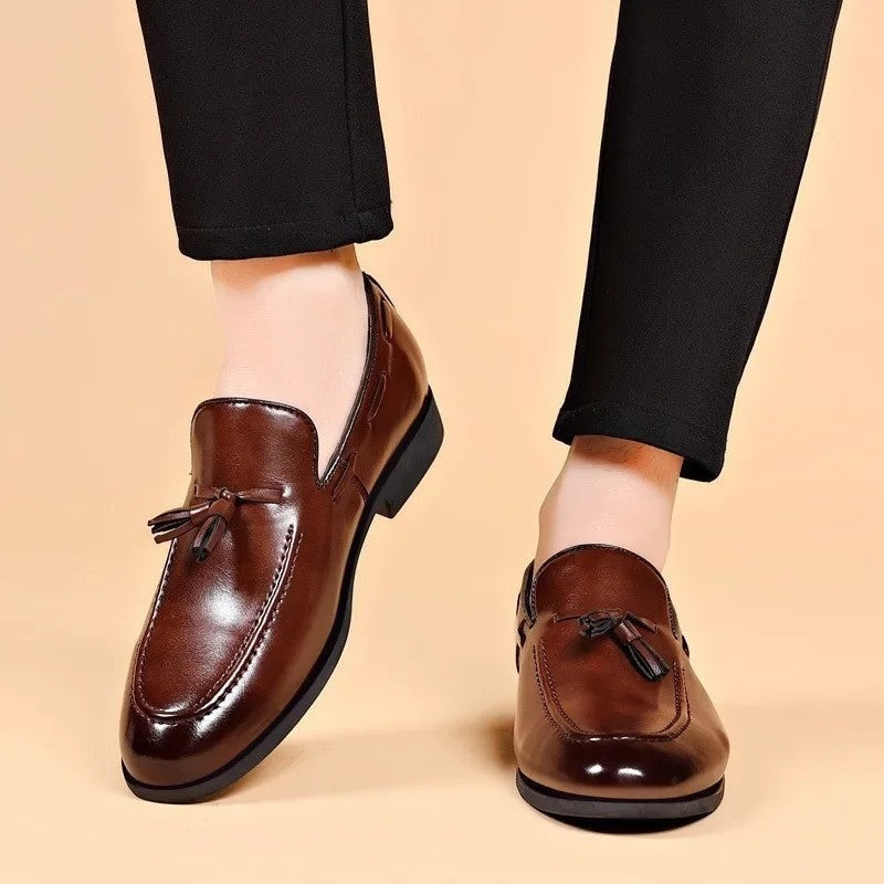 Orvello Tassel Slip-On Dress Loafers