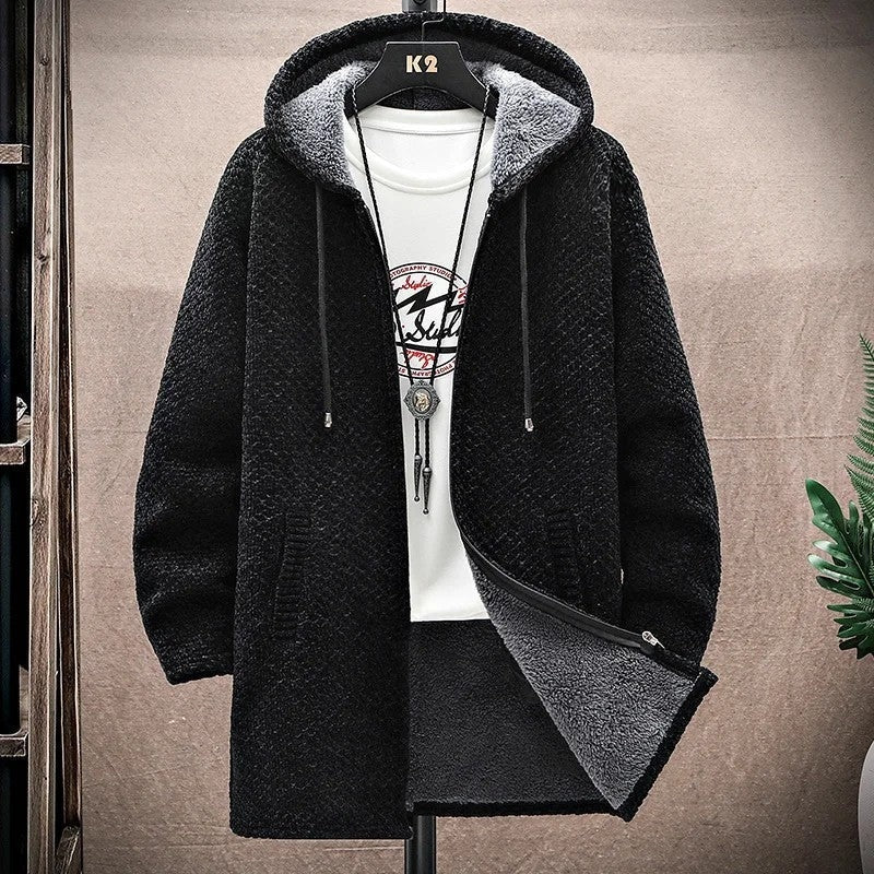 Marlik Fleece Lined Hooded Zip Jacket