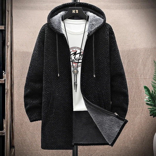 Marlik Fleece Lined Hooded Zip Jacket