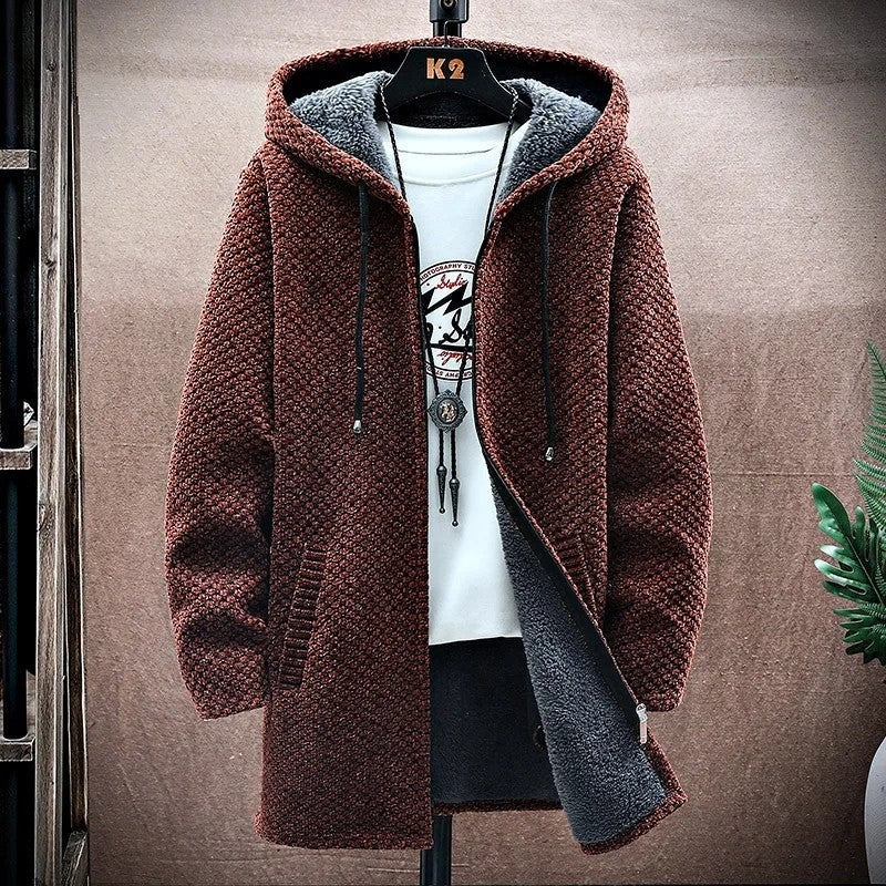 Marlik Fleece Lined Hooded Zip Jacket