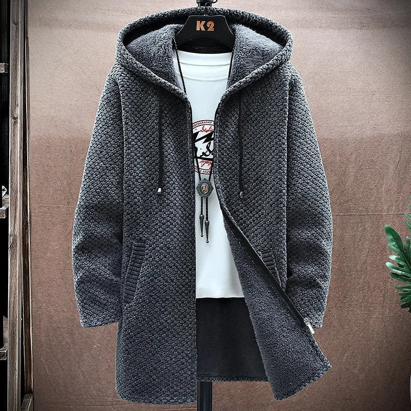 Marlik Fleece Lined Hooded Zip Jacket