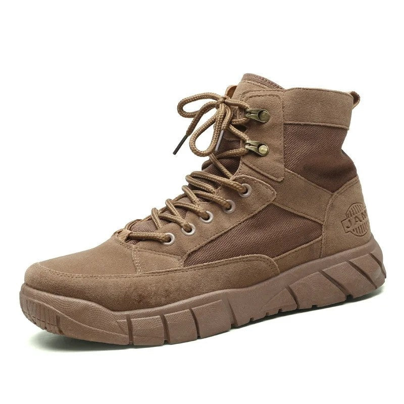 Quelor Rugged High-Top Canvas Boots