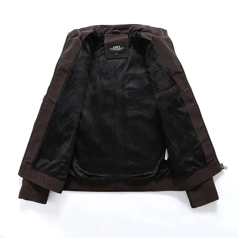 Rastin Moto Quilted Biker Jacket