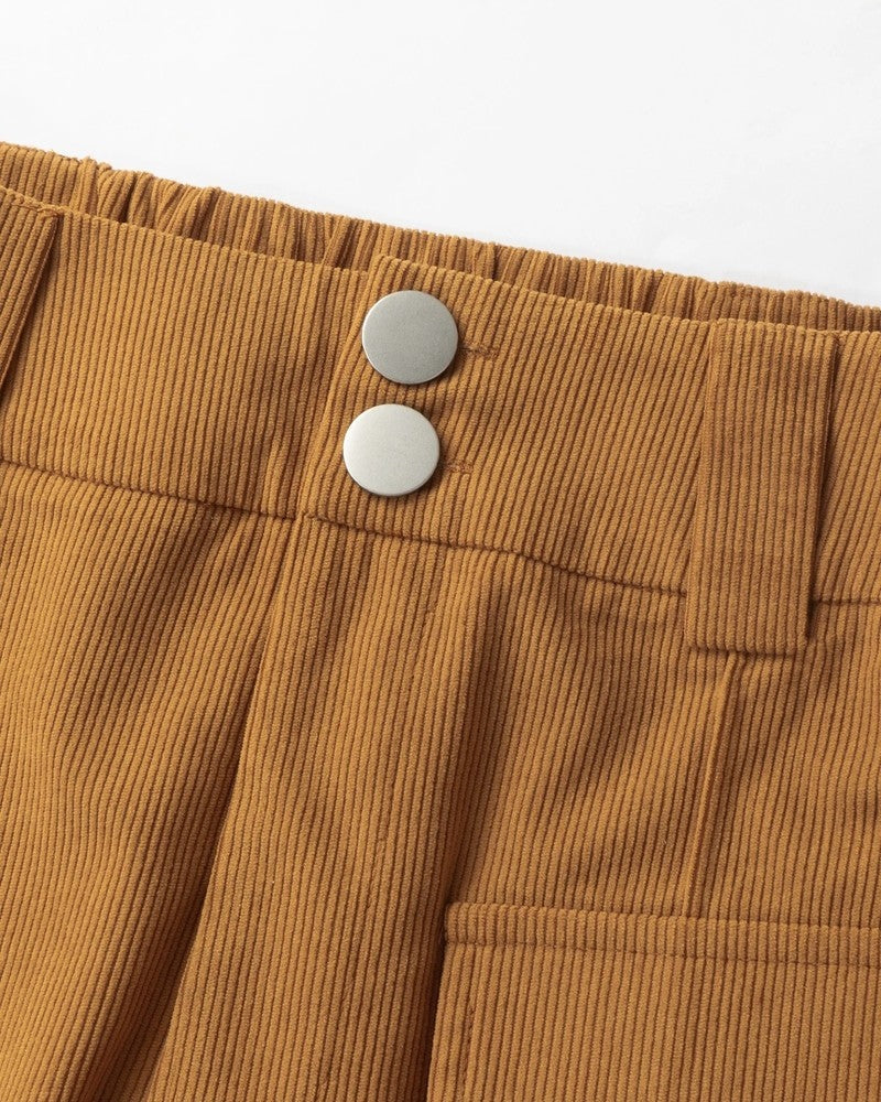 Ravina High-Waist Wide-Leg Trousers