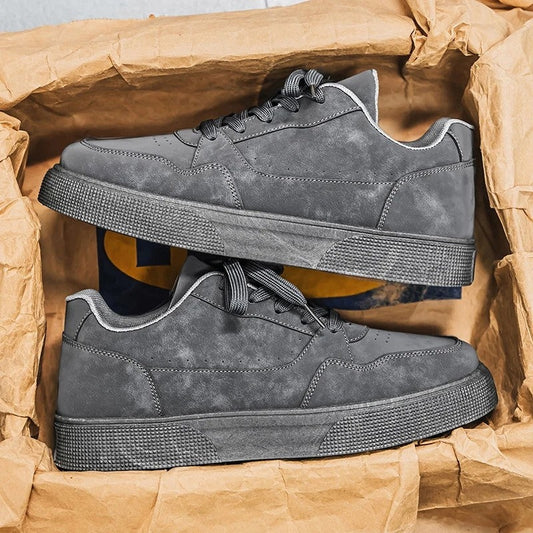 Ravino Low-Top Suede Court Sneakers