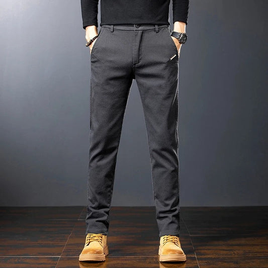 Ravino Relaxed Tapered Stretch Pants