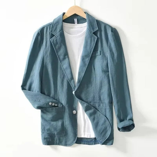 Renard Relaxed Lightweight Linen Blazer