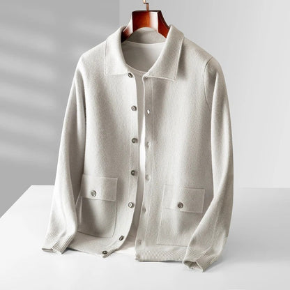 Renardis Relaxed Knit Button-Up Cardigan