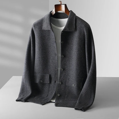 Renardis Relaxed Knit Button-Up Cardigan