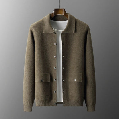 Renardis Relaxed Knit Button-Up Cardigan