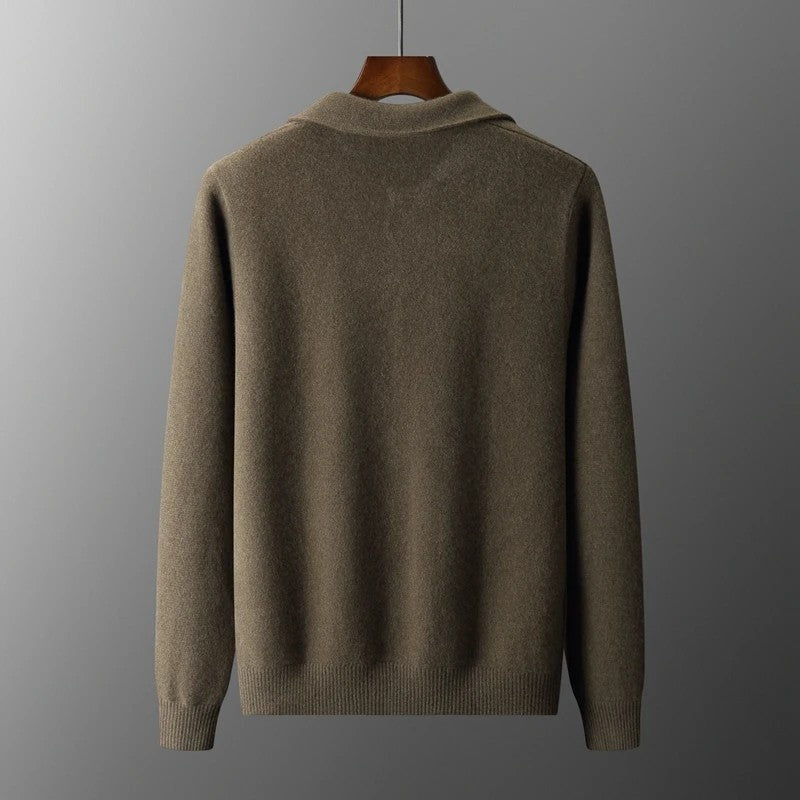 Renardis Relaxed Knit Button-Up Cardigan