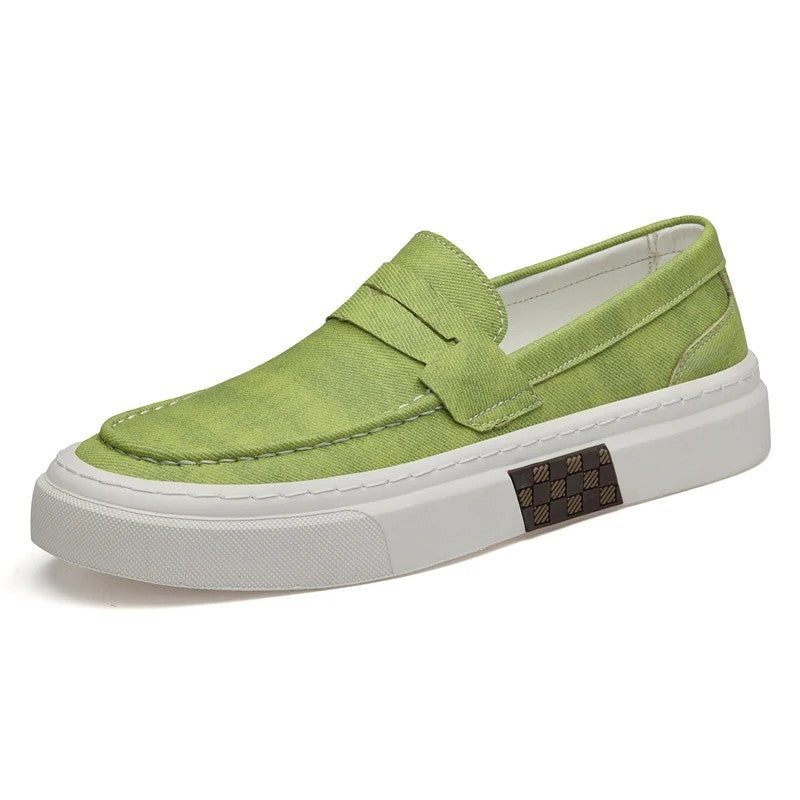 Renaro Casual Canvas Slip-On Loafer