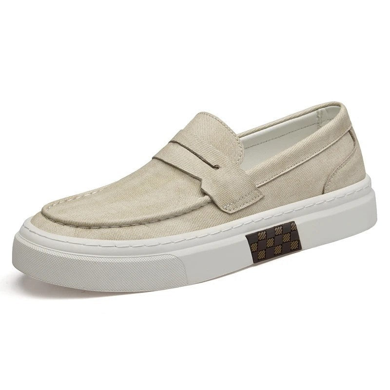 Renaro Casual Canvas Slip-On Loafer