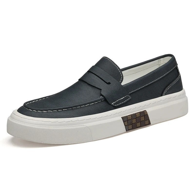 Renaro Casual Canvas Slip-On Loafer