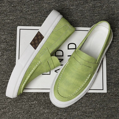 Renaro Casual Canvas Slip-On Loafer