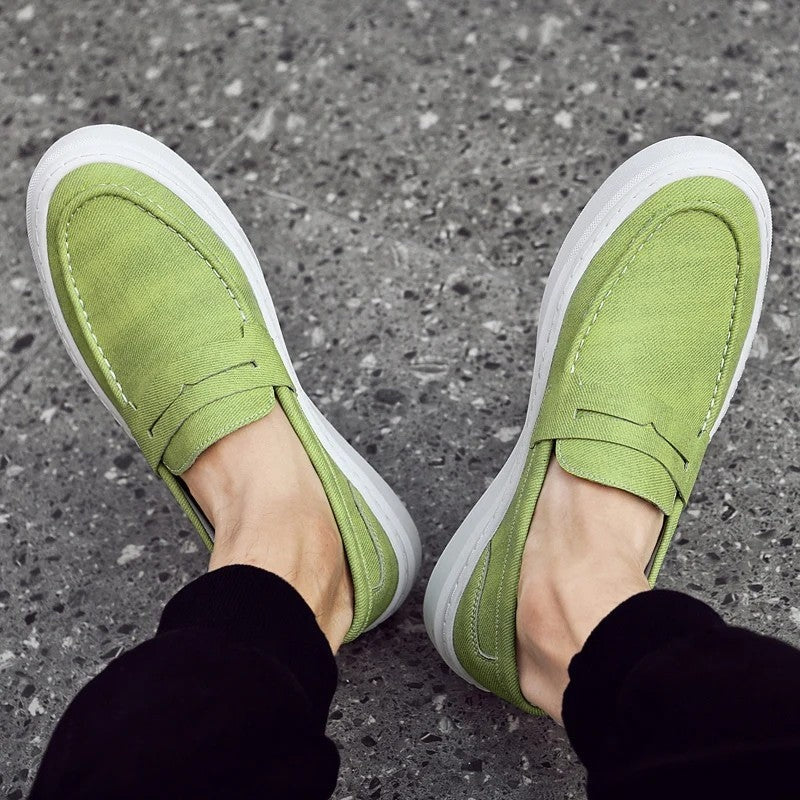 Renaro Casual Canvas Slip-On Loafer