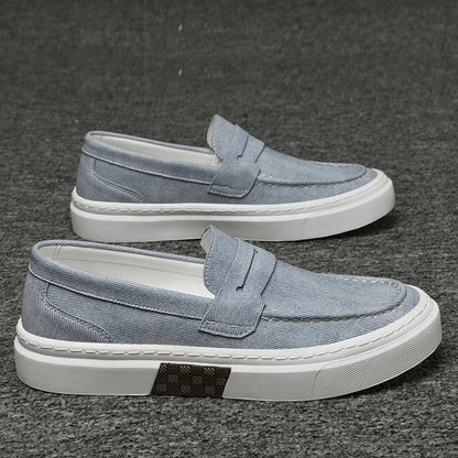 Renaro Casual Canvas Slip-On Loafer