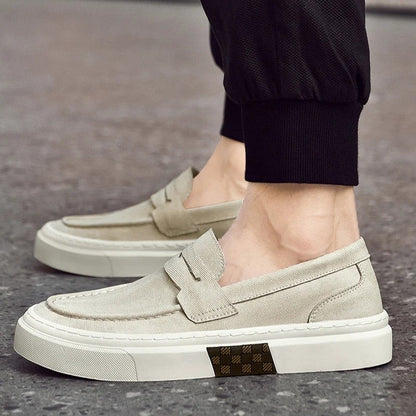 Renaro Casual Canvas Slip-On Loafer