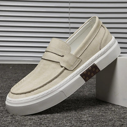 Renaro Casual Canvas Slip-On Loafer