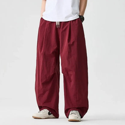 Renlo Relaxed Drawstring Wide-Leg Pants