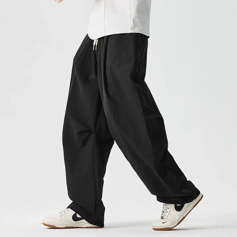 Renlo Relaxed Drawstring Wide-Leg Pants