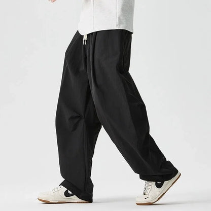Renlo Relaxed Drawstring Wide-Leg Pants