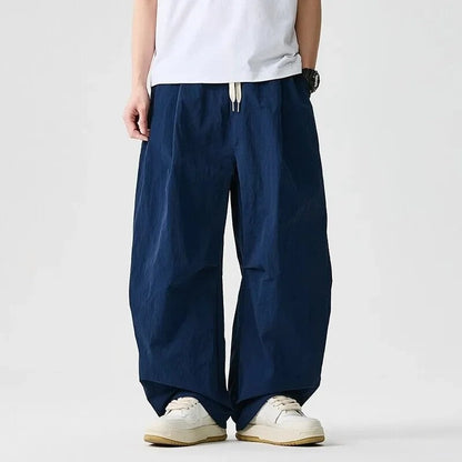 Renlo Relaxed Drawstring Wide-Leg Pants