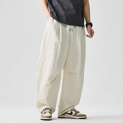 Renlo Relaxed Drawstring Wide-Leg Pants