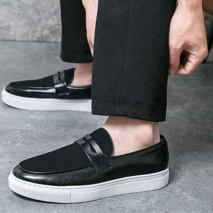 Renvo Modern Penny Slip-On Loafers