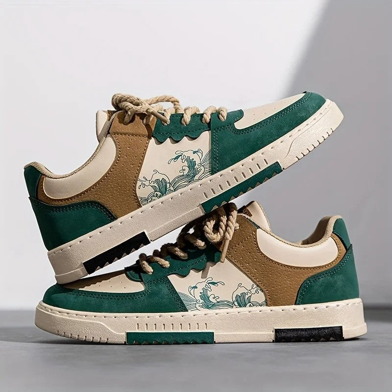 Rimaro Suede Panel Low Top Sneakers
