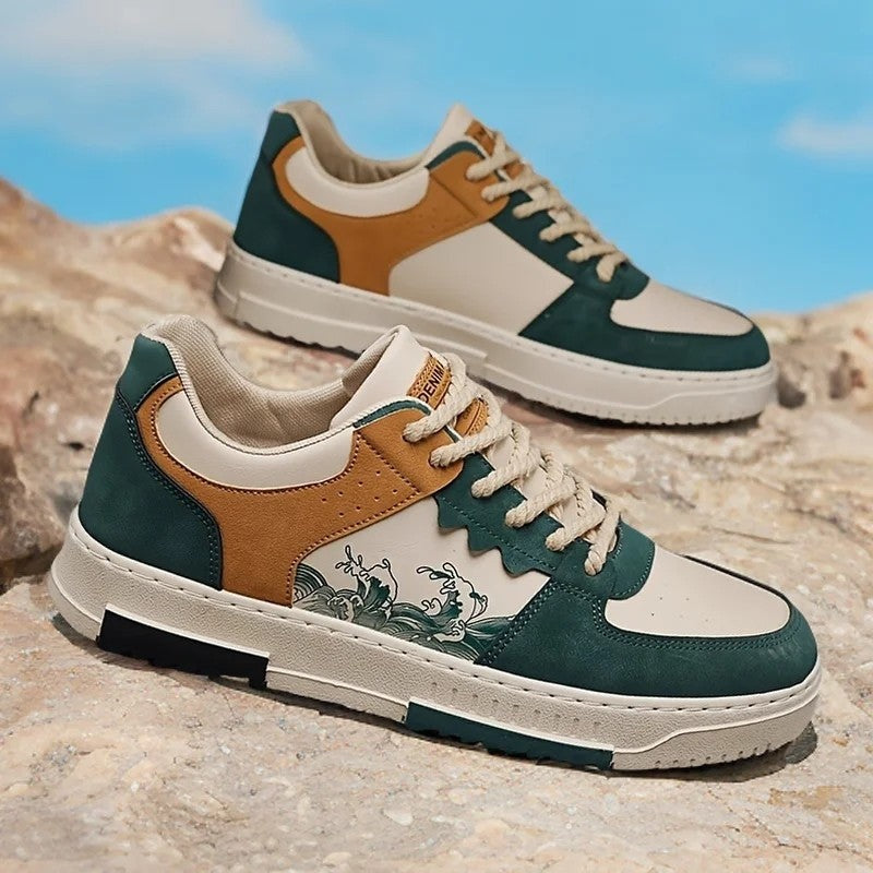 Rimaro Suede Panel Low Top Sneakers