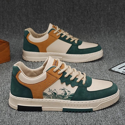 Rimaro Suede Panel Low Top Sneakers