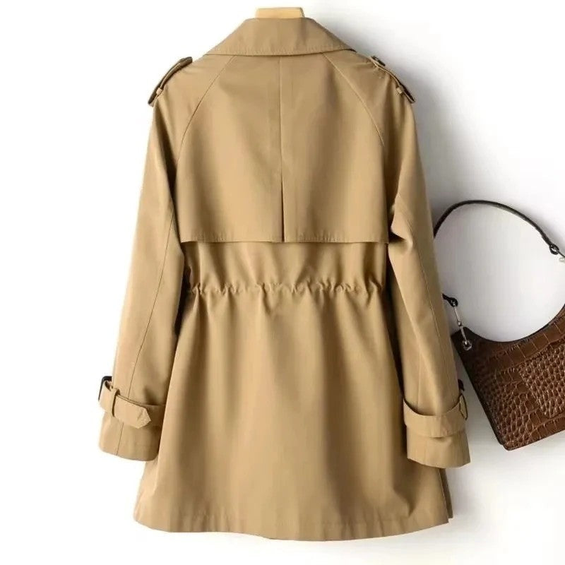 Rivelle Relaxed Double-Breasted Trench Coat
