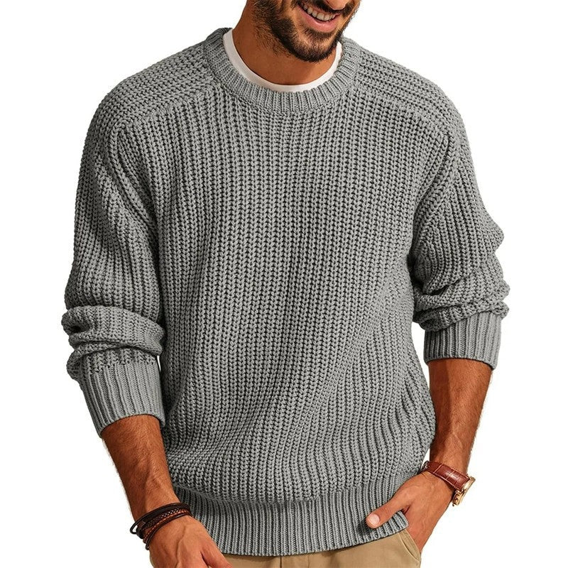 Robert Men's Relaxed Waffle Knit Sweater