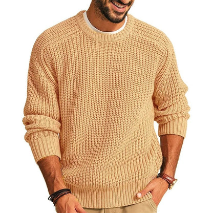 Robert Men's Relaxed Waffle Knit Sweater