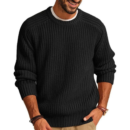 Robert Men's Relaxed Waffle Knit Sweater