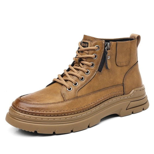 Rovado Rugged Zip High-Top Boots