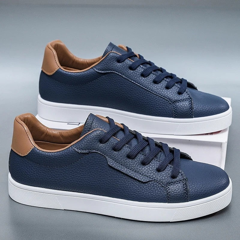 Rovano Textured Low-Top Court Sneaker