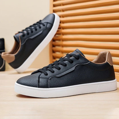 Rovano Textured Low-Top Court Sneaker