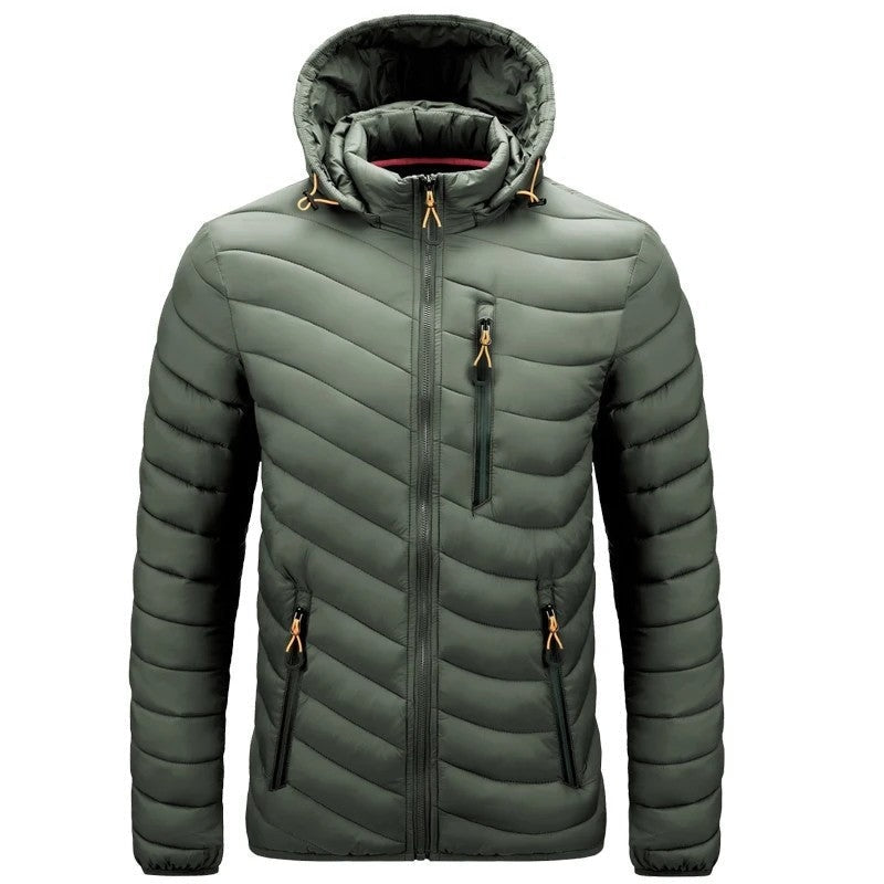 Olivaro Quilted Hooded Puffer Jacket