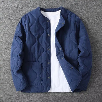 Sabine Quilted Lightweight Snap Jacket