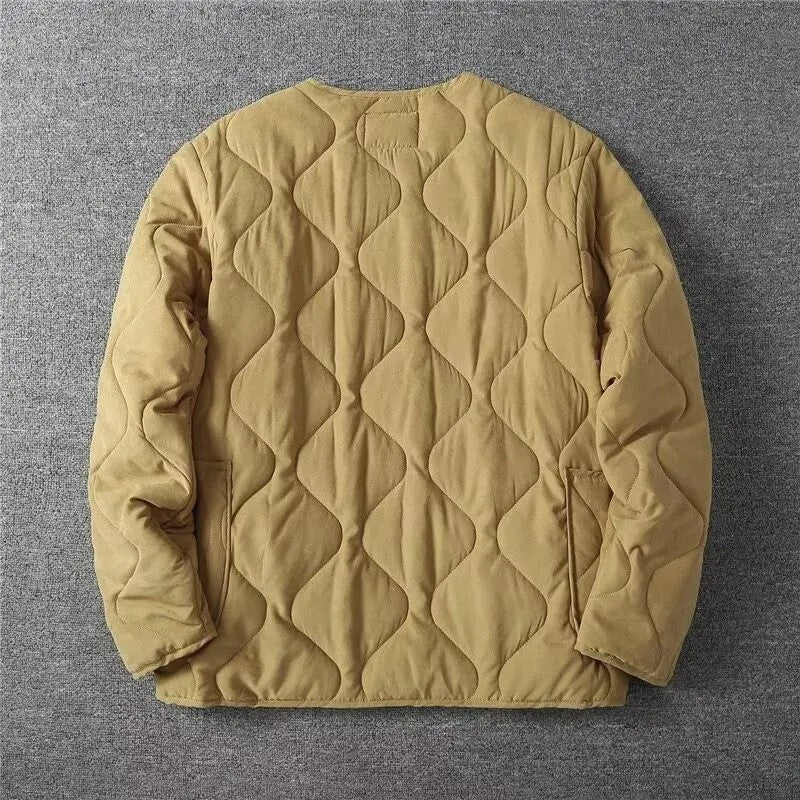 Sabine Quilted Lightweight Snap Jacket