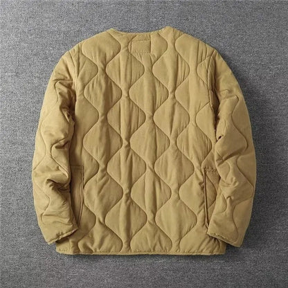 Sabine Quilted Lightweight Snap Jacket