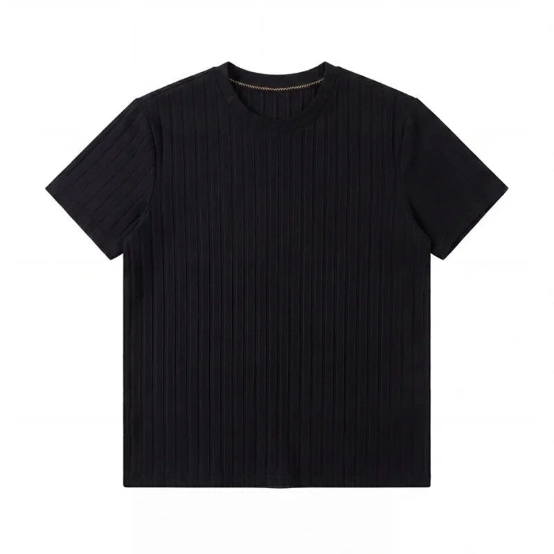Samuel Men's Ribbed Stretch Knit T-Shirt